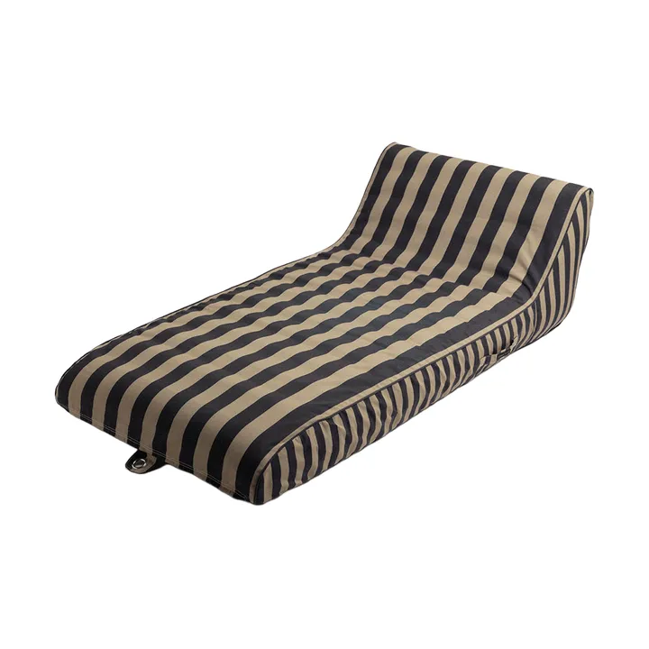 Garden Glory lettino galleggiante - Nero-beige, 85x168,5 cm - Garden Glory