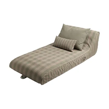 Garden Glory lettino galleggiante - Verde eucalipto-beige, 85x168,5 cm - Garden Glory