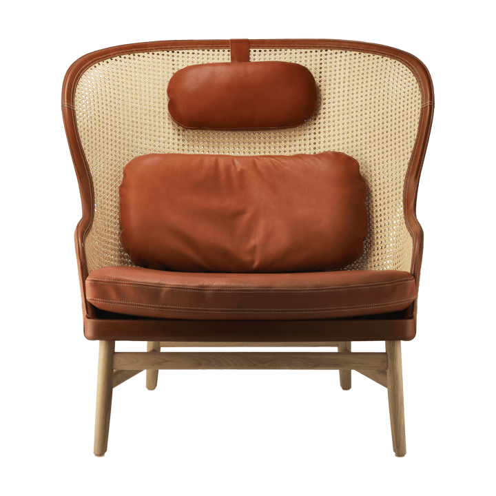 Poltrona Dandy - Rovere naturale-pelle di Tärnsjö cognac - Gärsnäs