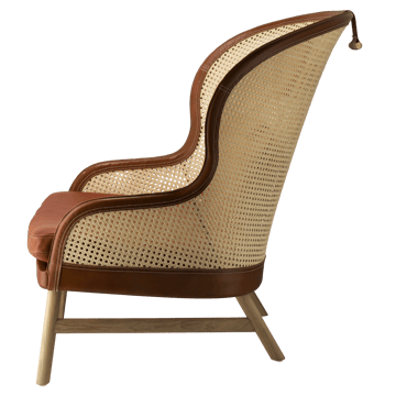 Poltrona Dandy - Rovere naturale-pelle di Tärnsjö cognac - Gärsnäs