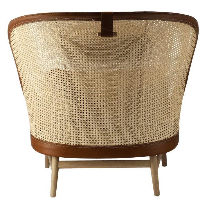 Poltrona Dandy - Rovere naturale-pelle di Tärnsjö cognac - Gärsnäs