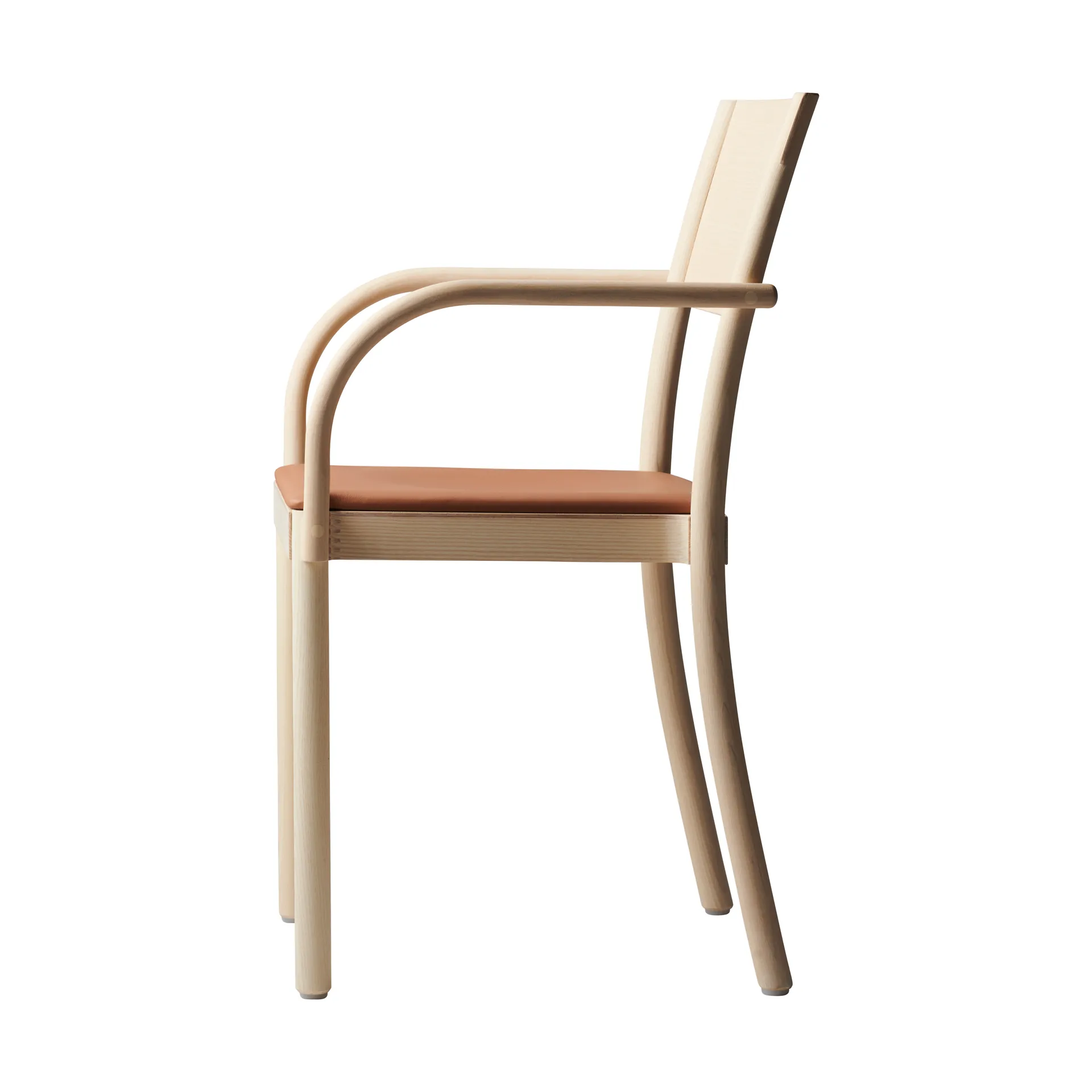 Sedia con braccioli Light & Easy, Frassino bianco elmosoft 33077 Gärsnäs