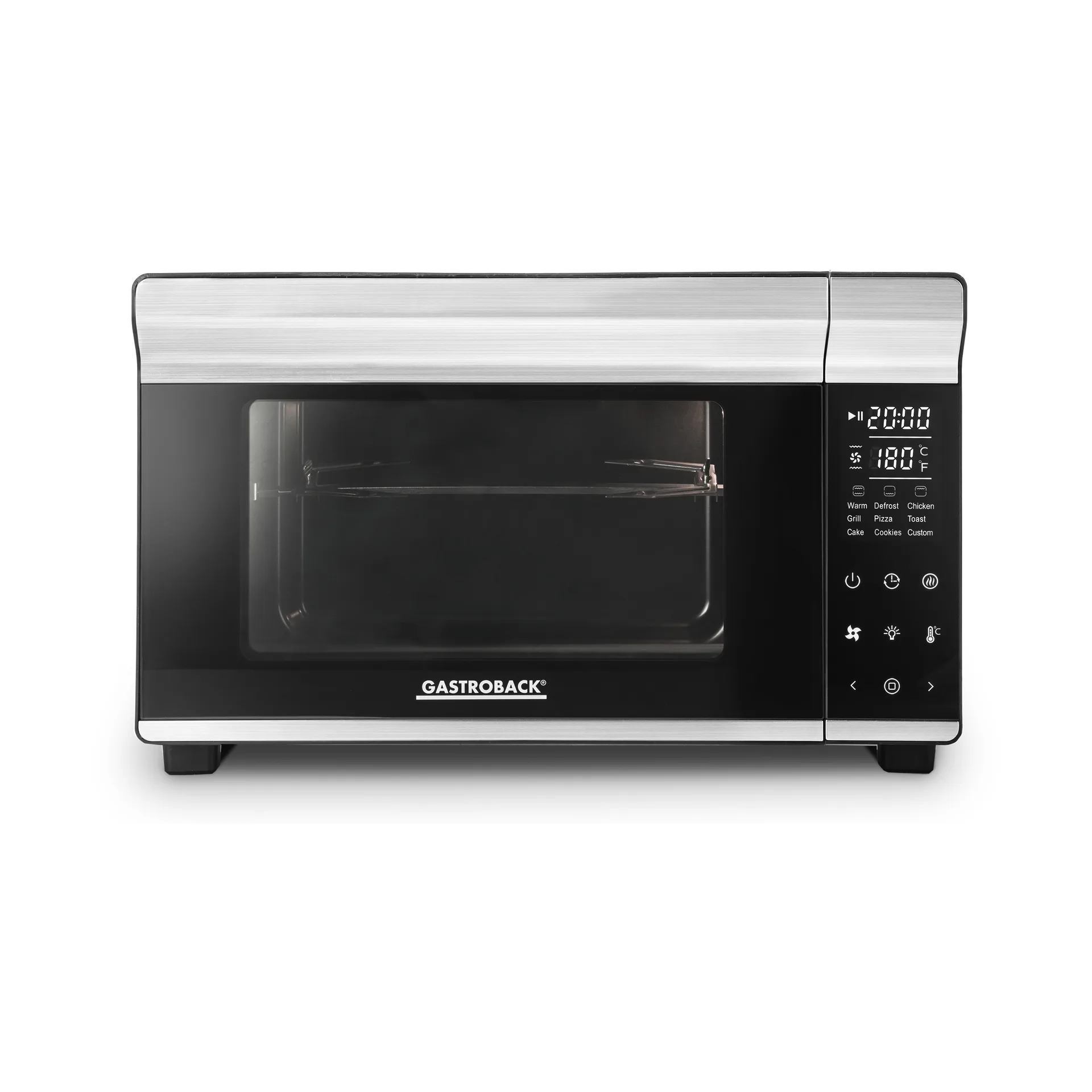 Forno Bistrò Bake & Grill Gastroback Design 42814, Argento Gastroback