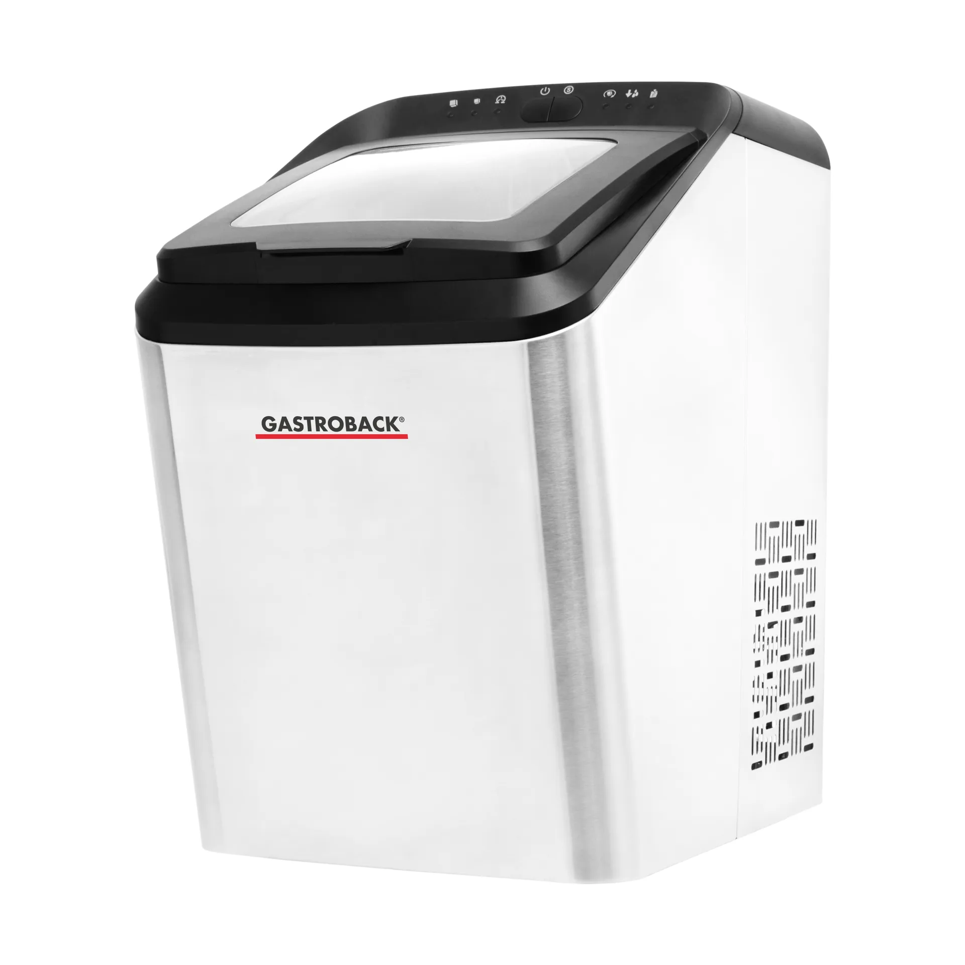 Macchina per il ghiaccio Gastroback Pro 41143, Argento Gastroback