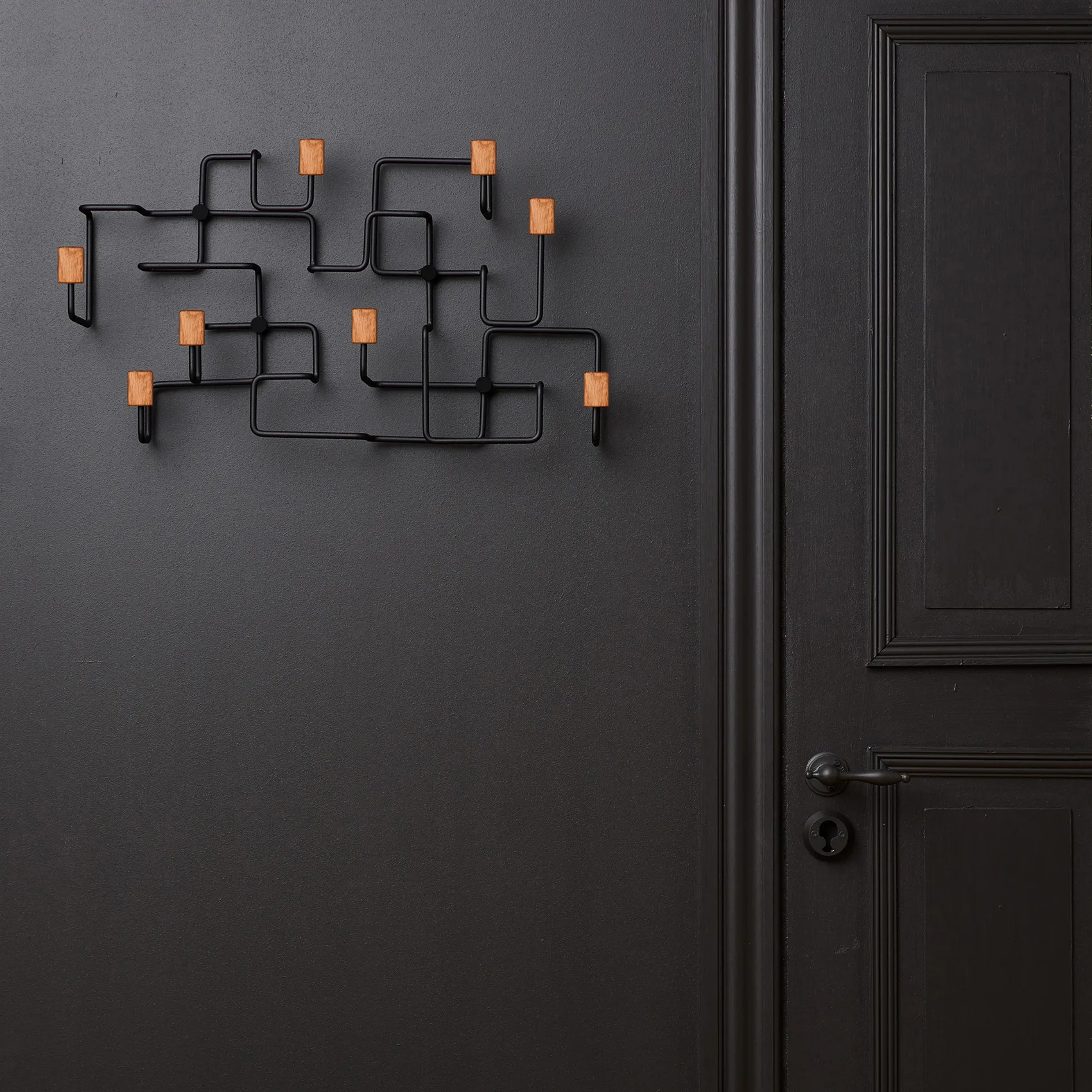 Appendiabiti Underground, nero-rovere Gejst