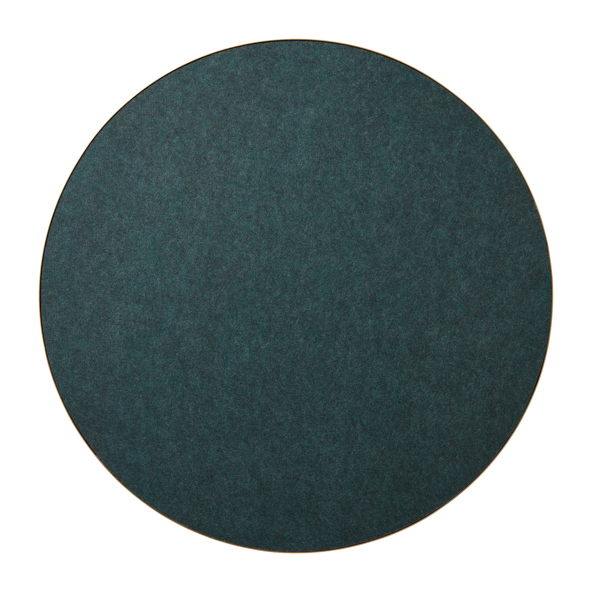 Bacheca Retell, Ø 80 cm, Verde, ottone Gejst