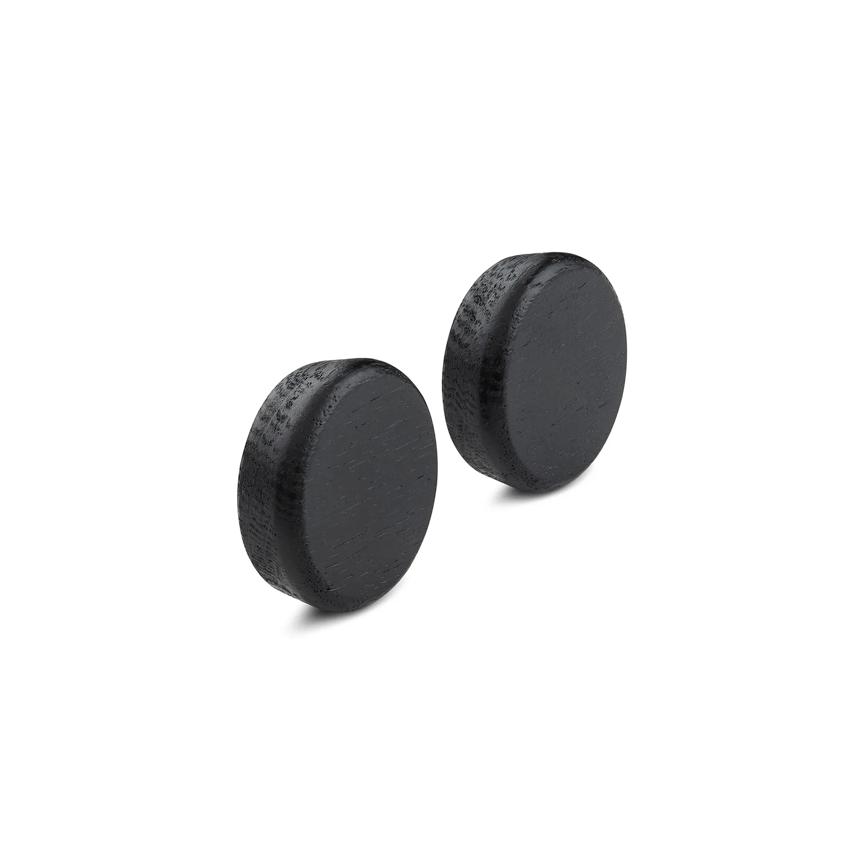 Bottoni per banda magnetica Flex Button confezione da 2, rovere mordente nero Gejst