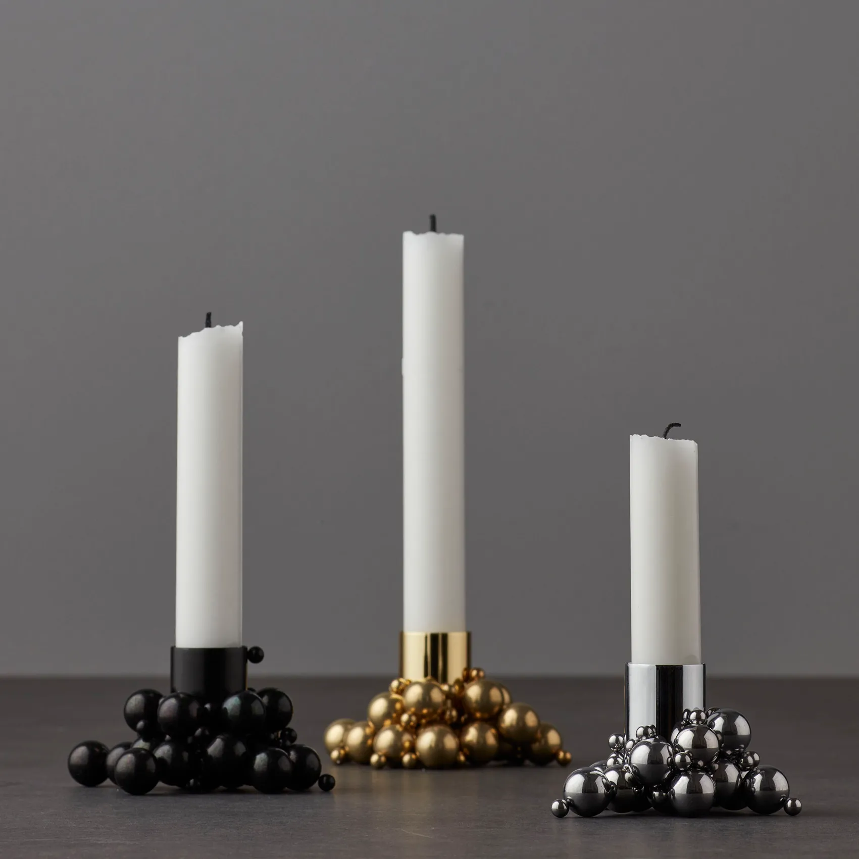 Candeliere Molekyl 1, cromo Gejst