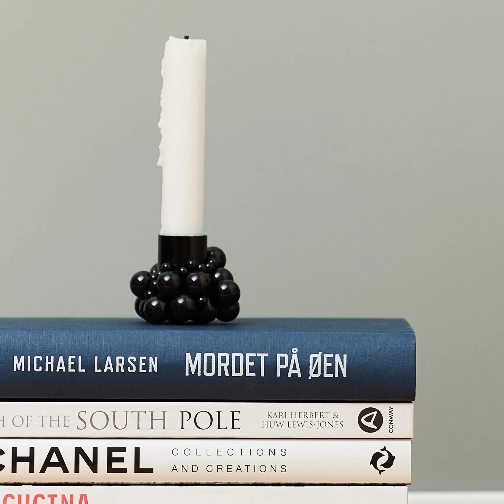 Candeliere Molekyl 1, nero Gejst