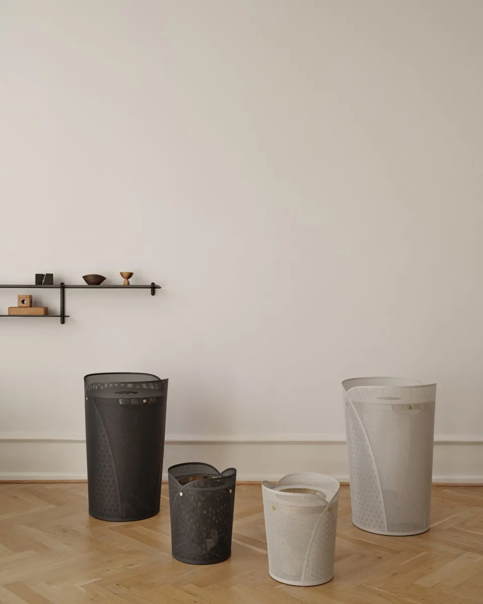 Cestino porta biancheria Oya 75 L, Grigio caldo Gejst