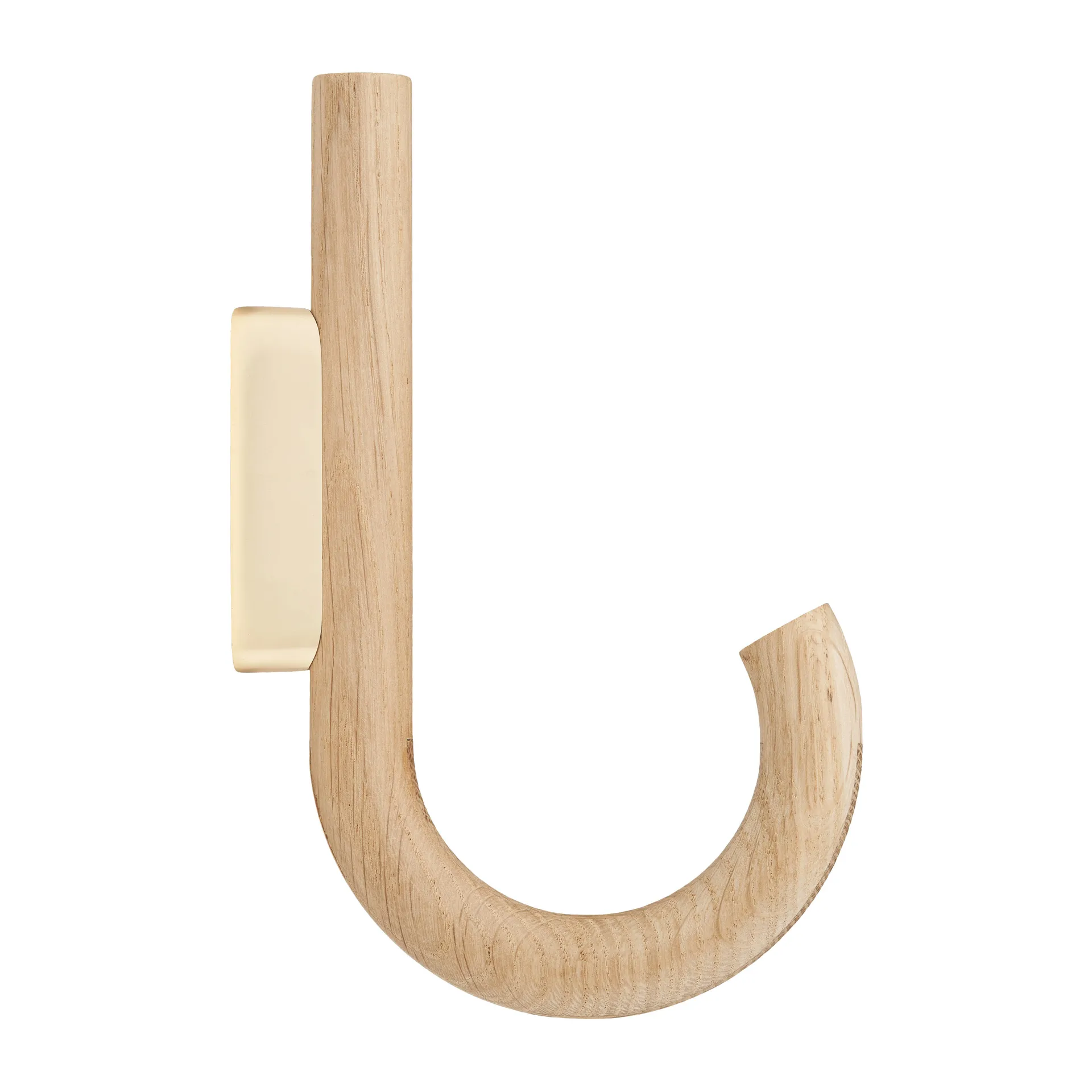 Gancio Hook, 19 cm, Rovere-ottone Gejst