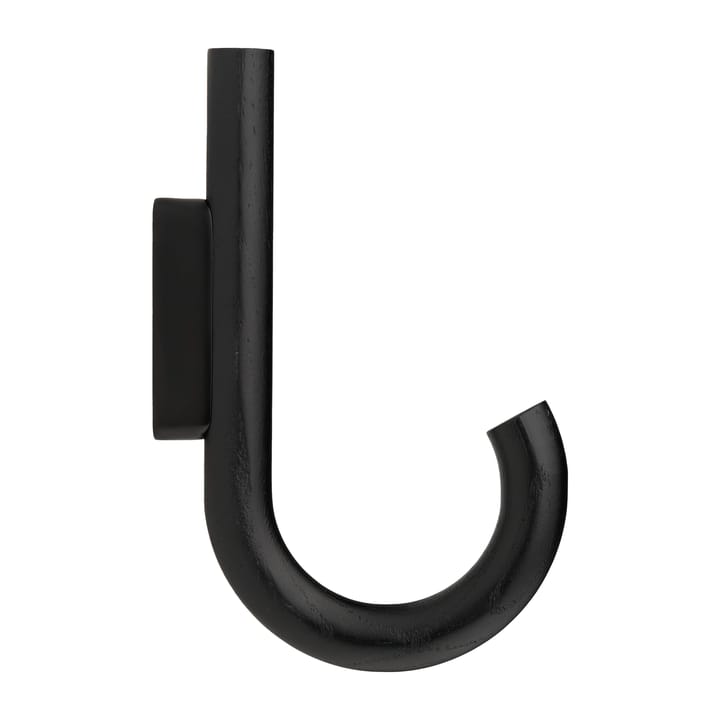 Gancio Hook, 19 cm - Rovere tinto nero - Gejst