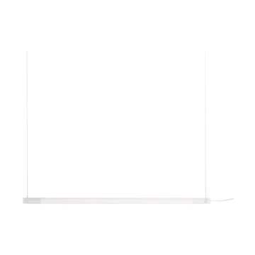 Lampada a sospensione Radent long 135 cm - Bianco - Gejst
