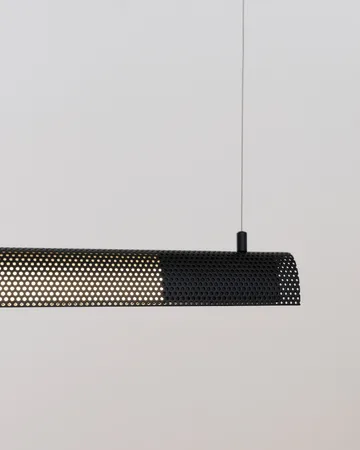 Lampada a sospensione Radent long 135 cm - Bianco - Gejst