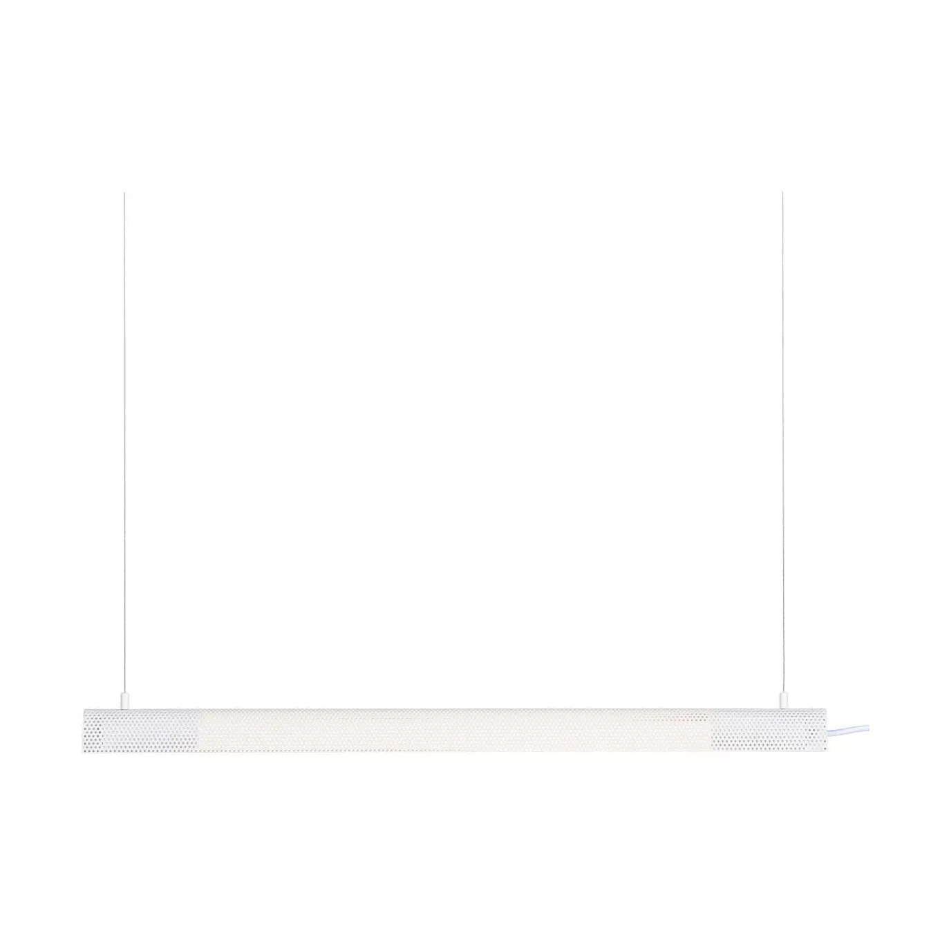 Lampada a sospensione Radent short 70 cm, Bianco Gejst