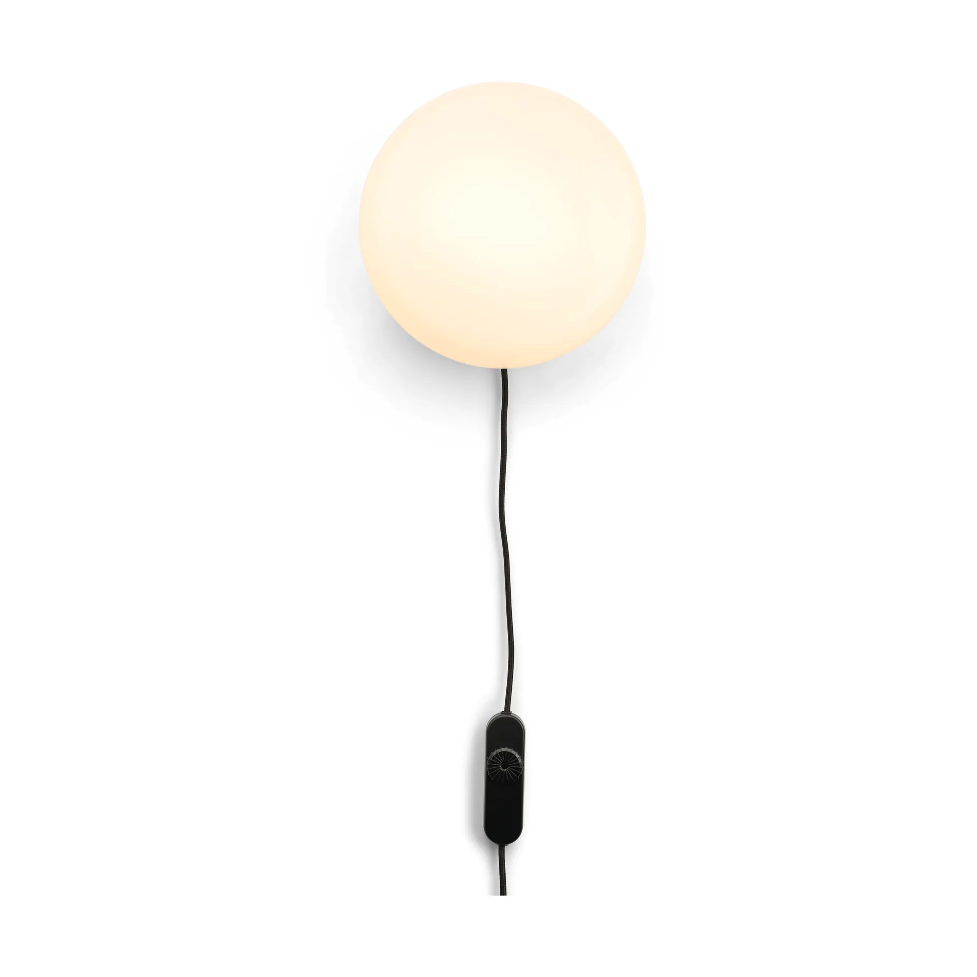 Lampada da parete Opa 21,5 cm, Opalglas-black Gejst