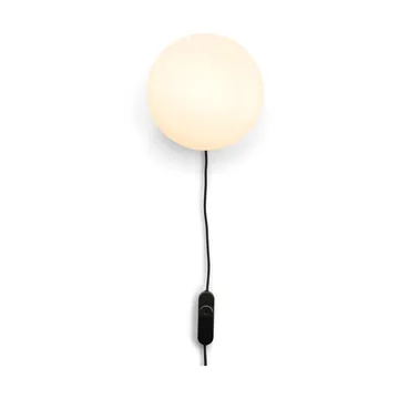 Lampada da parete Opa 21,5 cm - Opalglas-black - Gejst