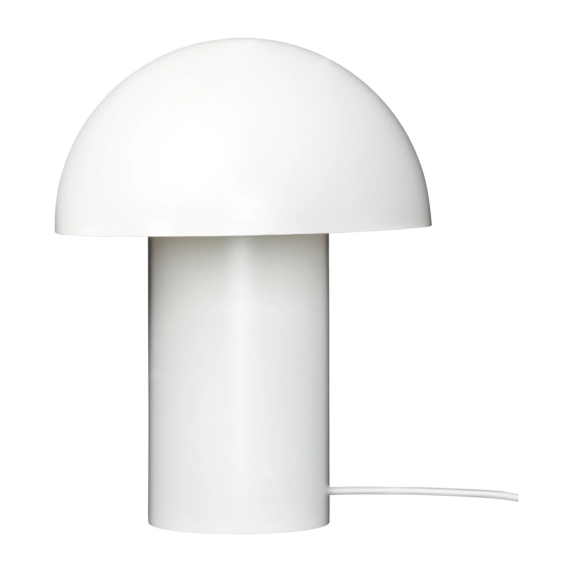 Lampada da tavolo Leery, 40 cm, Bianco Gejst