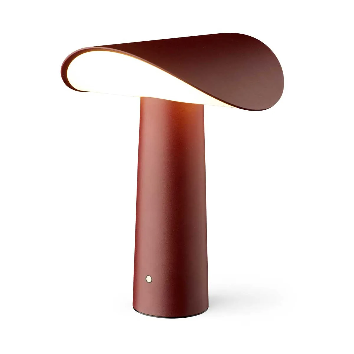 Lampada da tavolo portatile Lium 22,5 cm, Bordeaux Gejst