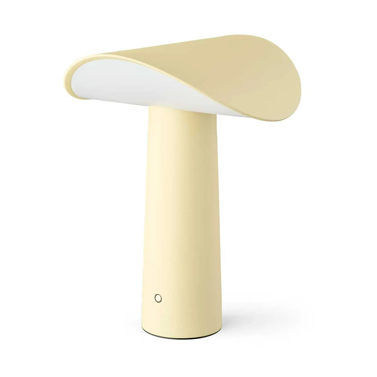 Lampada da tavolo portatile Lium 22,5 cm, Giallo chiaro Gejst
