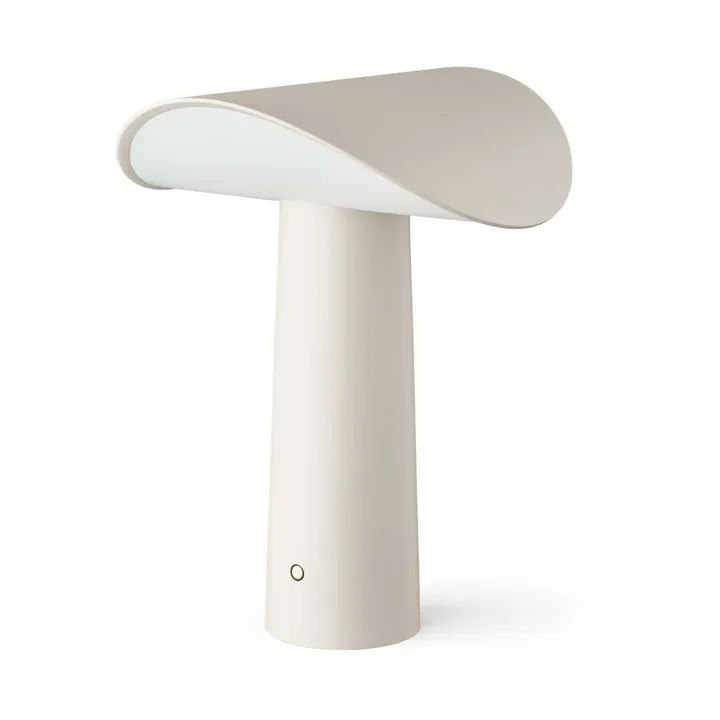 Lampada da tavolo portatile Lium 22,5 cm - Warm grey - Gejst