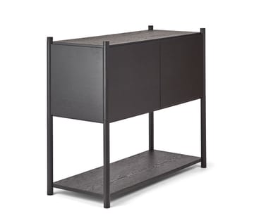 Libreria Sceene C - Rovere tinto nero - Gejst