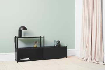 Libreria Sceene D - Rovere tinto nero - Gejst
