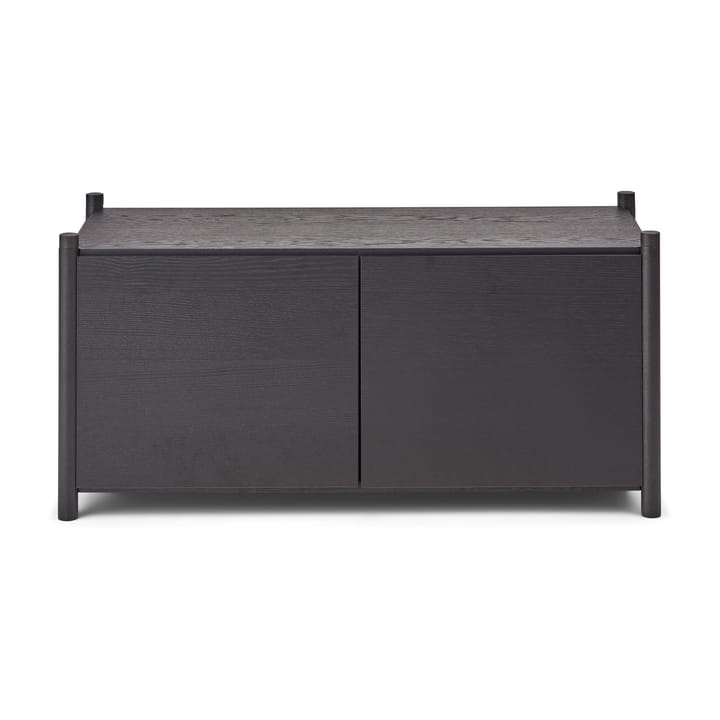 Libreria Sceene G - Rovere tinto nero - Gejst