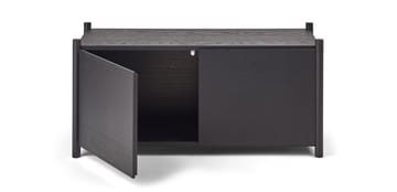 Libreria Sceene G - Rovere tinto nero - Gejst