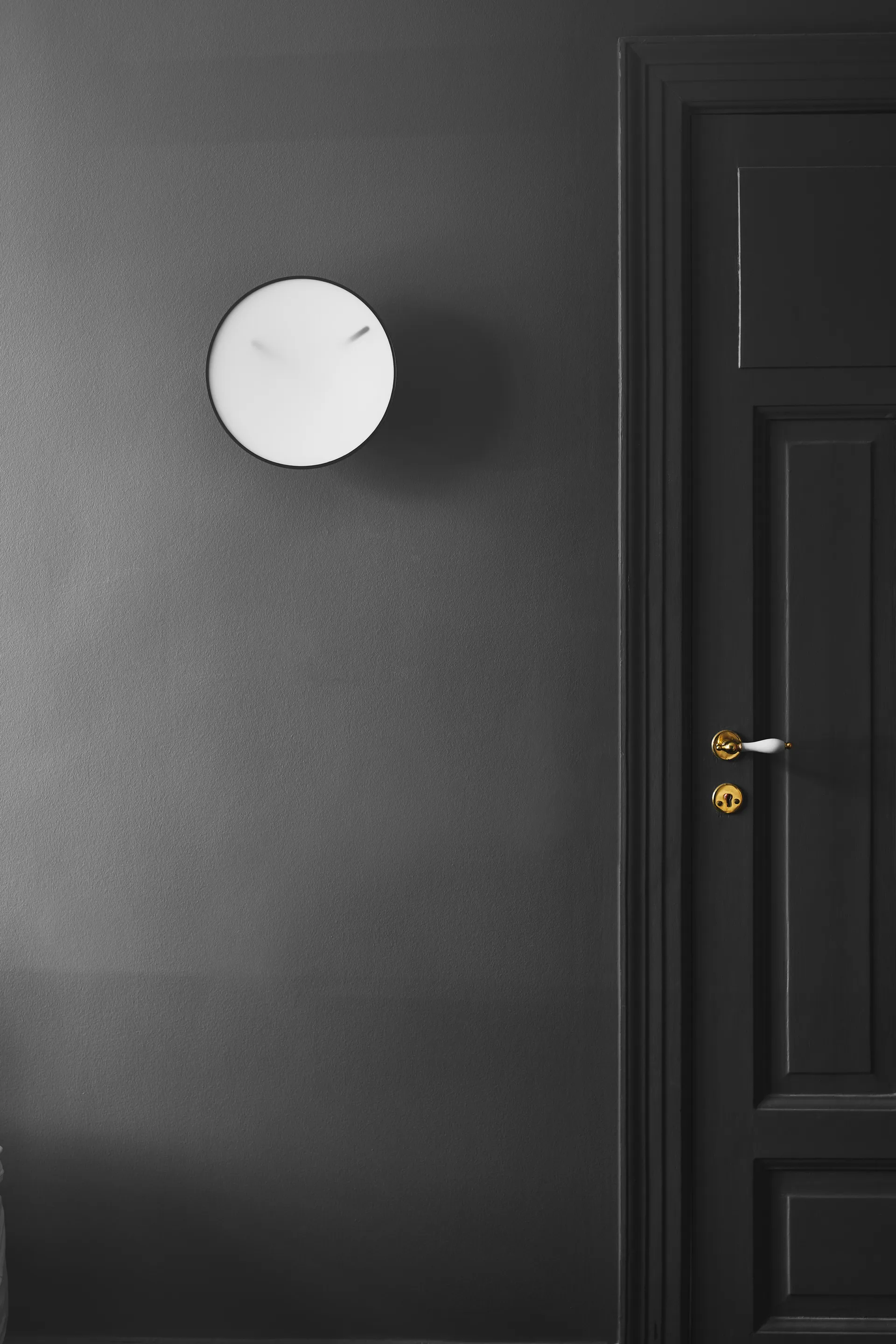 Orologio da parete Momentt Ø 30 cm, Bianco Gejst