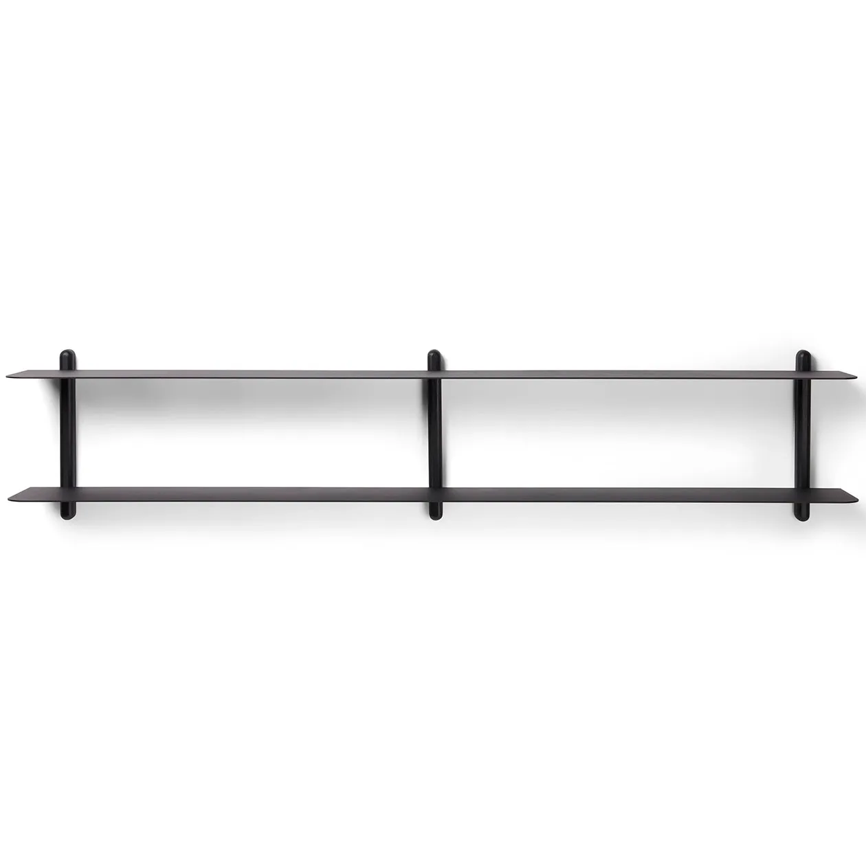 Scaffale Nivo C, frassino mordente nero-nero  Gejst