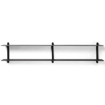 Scaffale Nivo C - frassino mordente nero-nero  - Gejst