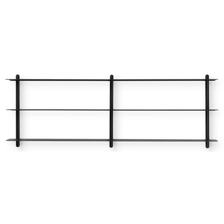 Scaffale Nivo D - Frassino mordente scuro-nero - Gejst