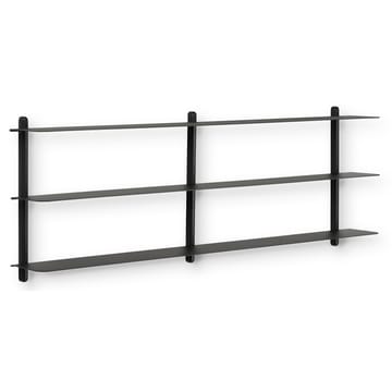 Scaffale Nivo D - Frassino mordente scuro-nero - Gejst