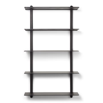 Scaffale Nivo E grande - Frassino mordente scuro-nero - Gejst