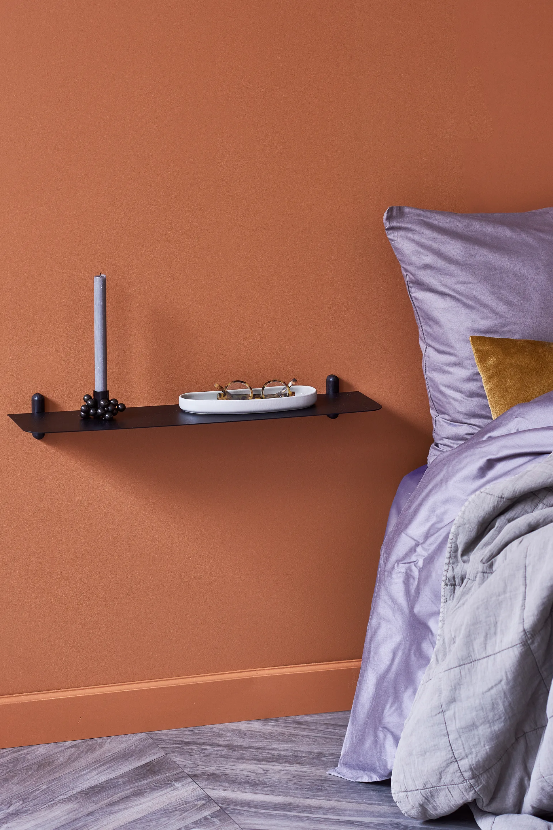 Scaffale Nivo G, Scatola mordente nero-nero  Gejst