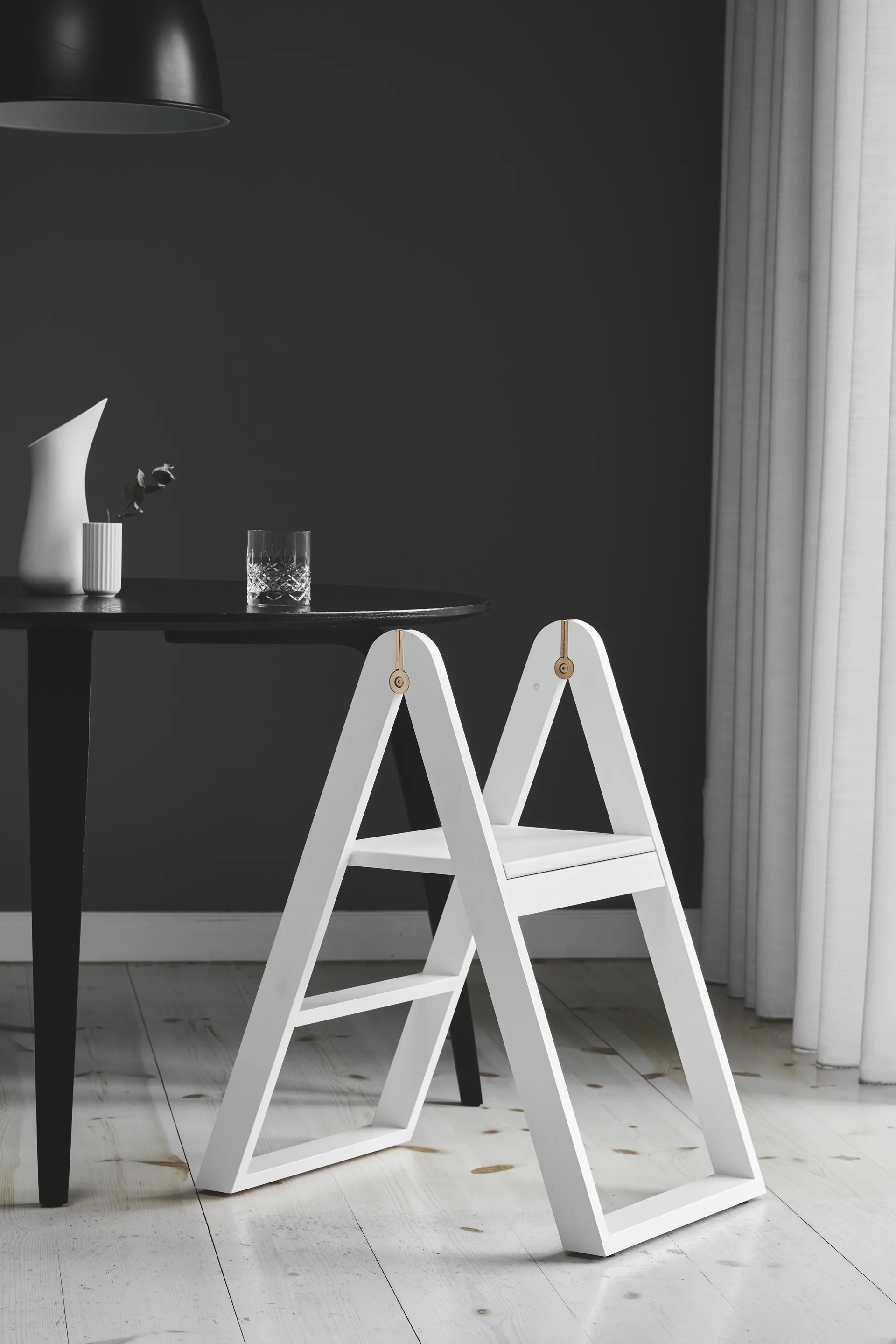 Scala a gradini Reech, Bianco Gejst