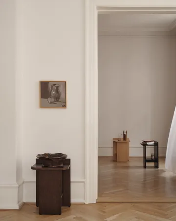 Tavolino laterale Ismo - Frassino nero - Gejst