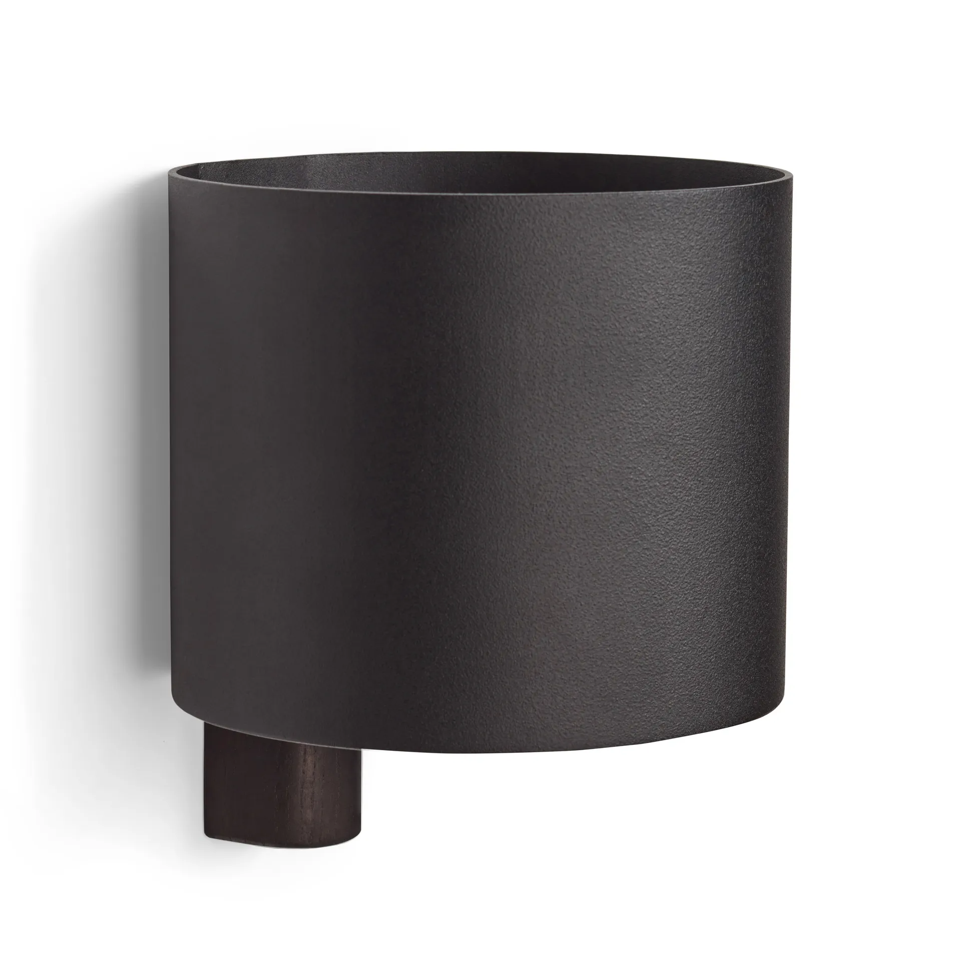 Vaso da fiori Kollage Ø 14 cm, Nero-rovere Gejst