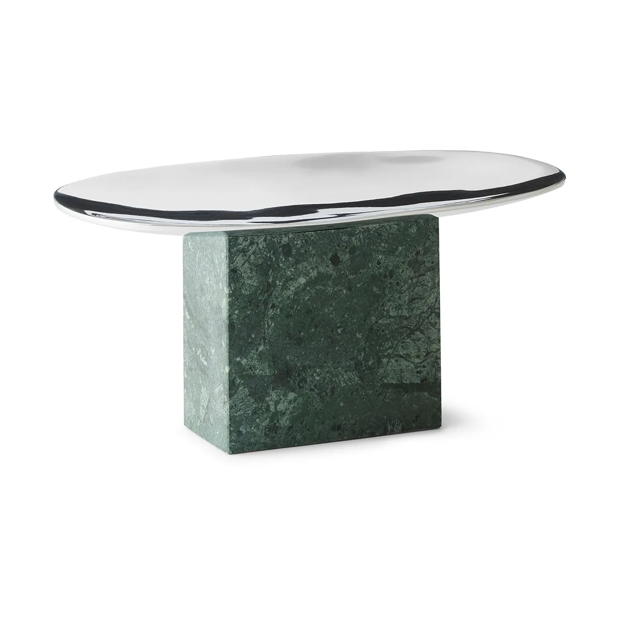 Vassoio ciotola Sapoto 15x25 cm, Verde Gejst