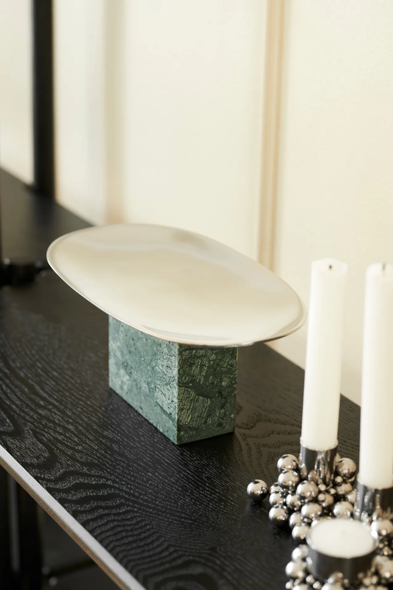 Vassoio ciotola Sapoto 15x25 cm, Verde Gejst