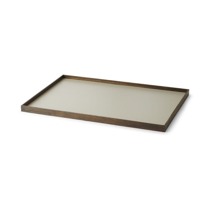 Vassoio Frame grande 35,5x50,6 cm - Rovere affumicato, grigio - Gejst