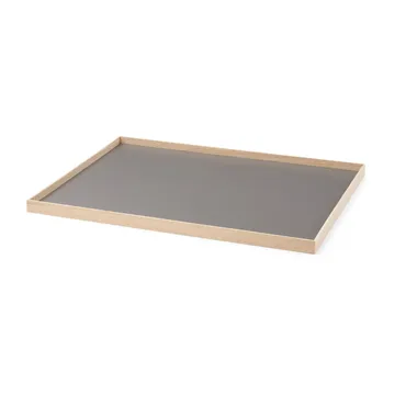 Vassoio Frame grande 35,5x50,6 cm - Rovere-grigio chiaro - Gejst