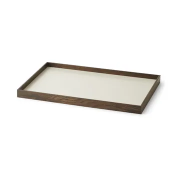Vassoio Frame medio 23x34 cm - Rovere affumicato, beige - Gejst