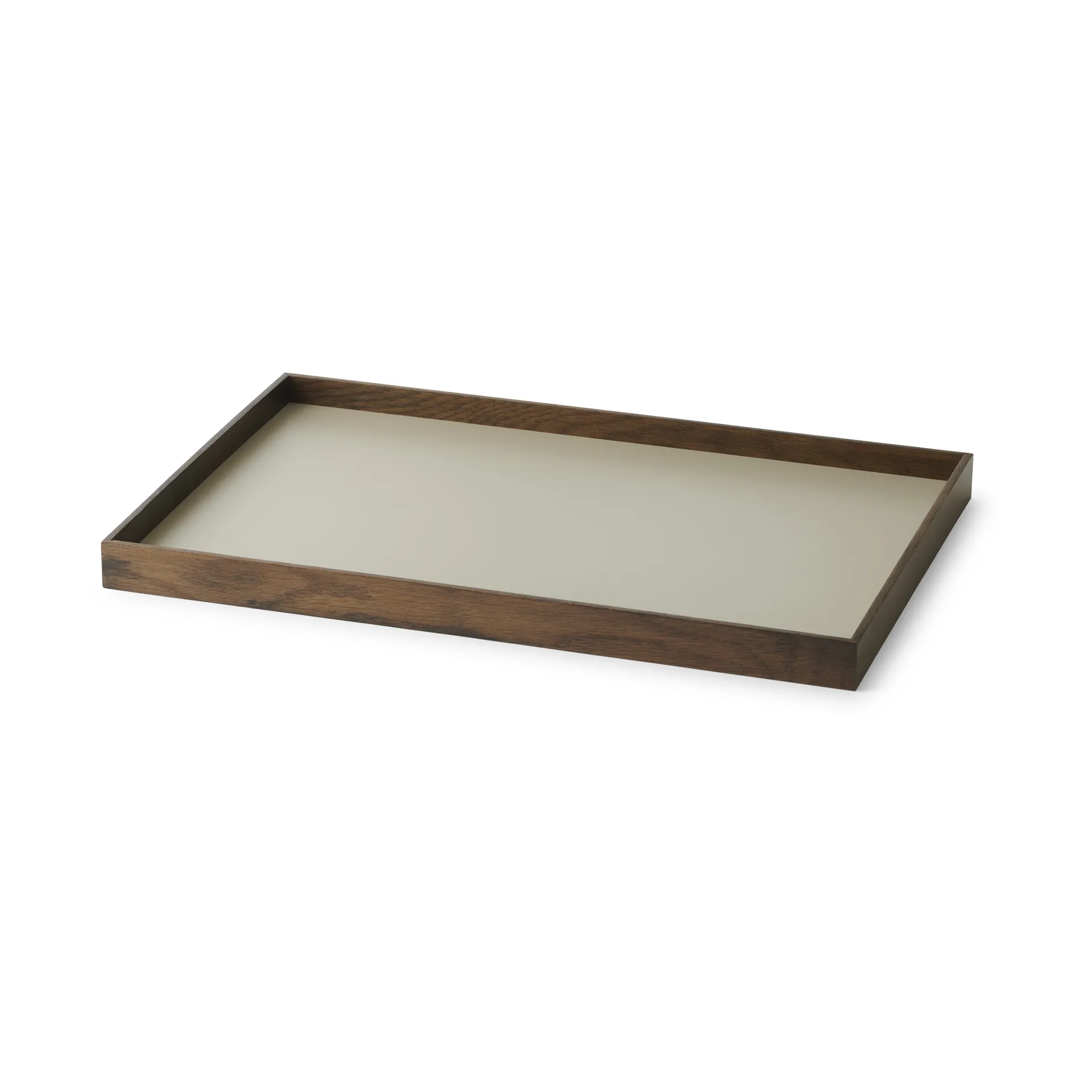 Vassoio Frame medio 23x34 cm, Rovere affumicato, grigio Gejst