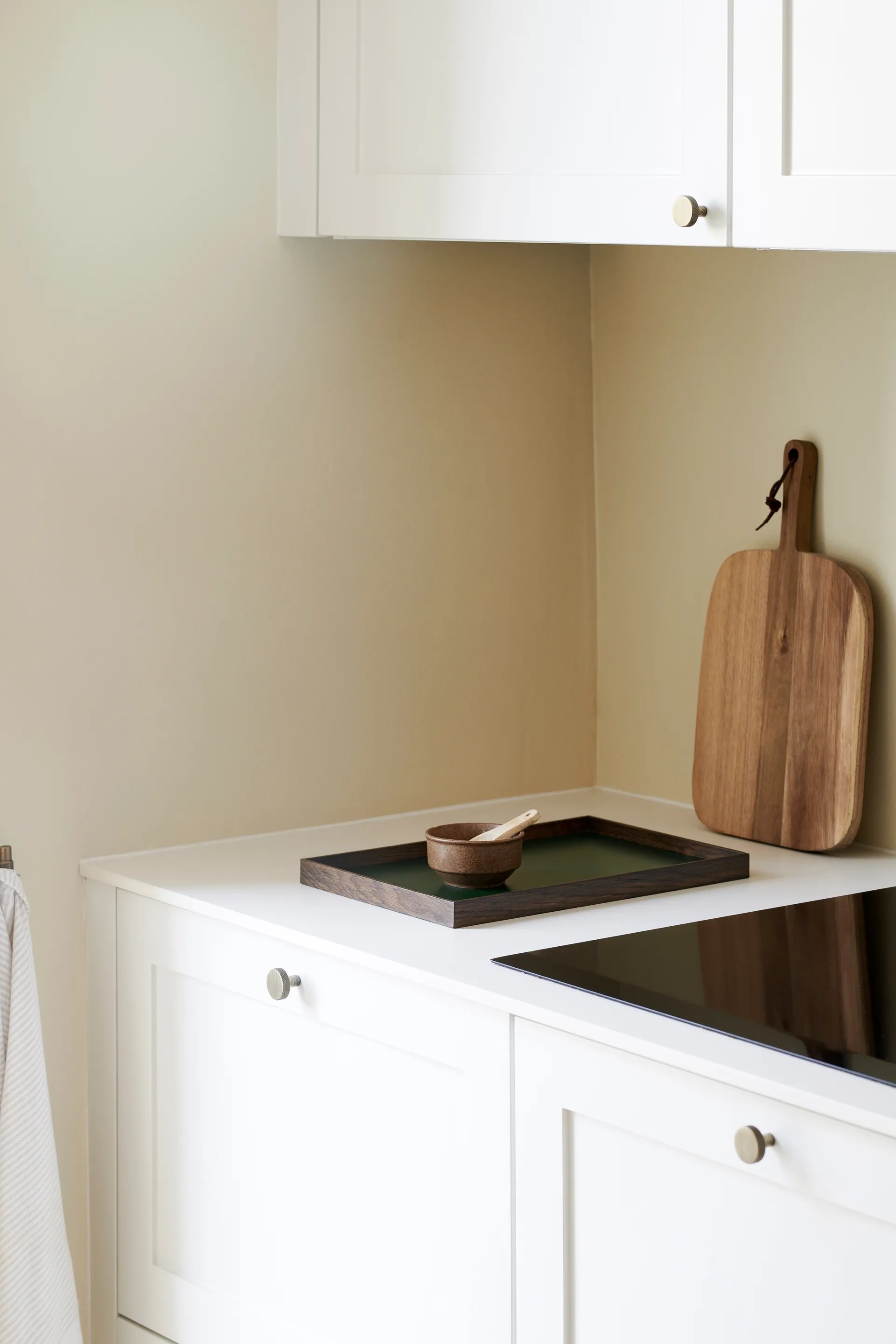 Vassoio Frame medio 23x34 cm, Rovere affumicato, verde Gejst