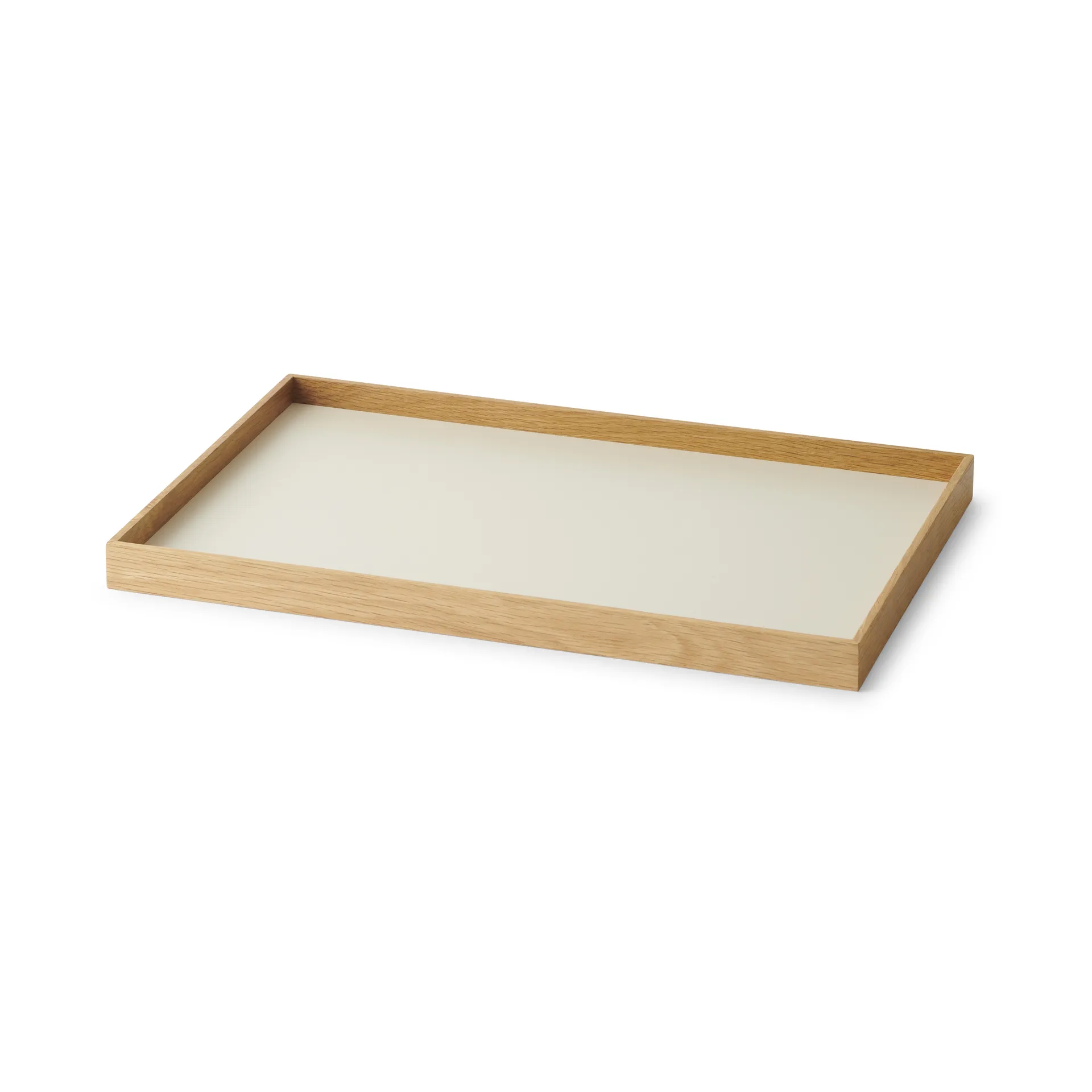 Vassoio Frame medio 23x34 cm, Rovere, beige Gejst