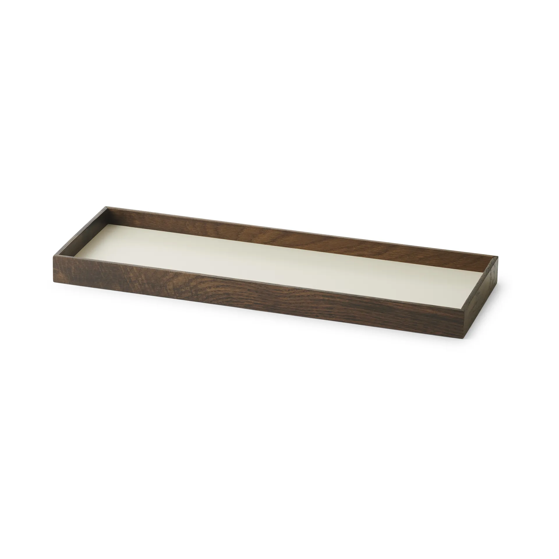 Vassoio Frame piccolo 11x32,4 cm, Rovere affumicato, beige Gejst