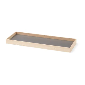 Vassoio Frame piccolo 11x32,4 cm - Rovere-grigio chiaro - Gejst