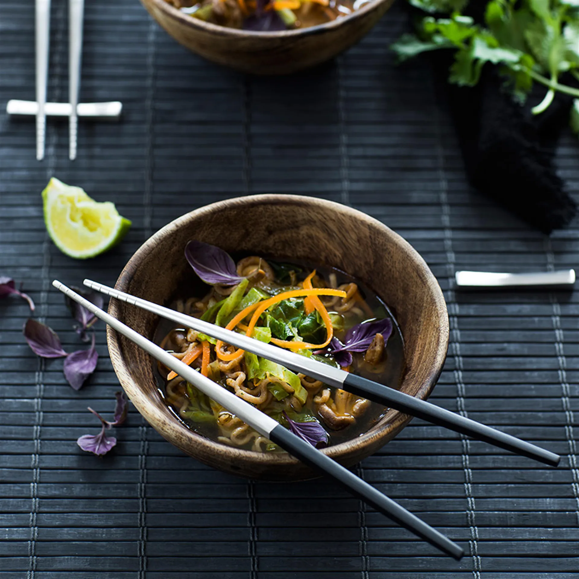 Bacchette Focus de Luxe 4+2, acciaio inossidabile Gense